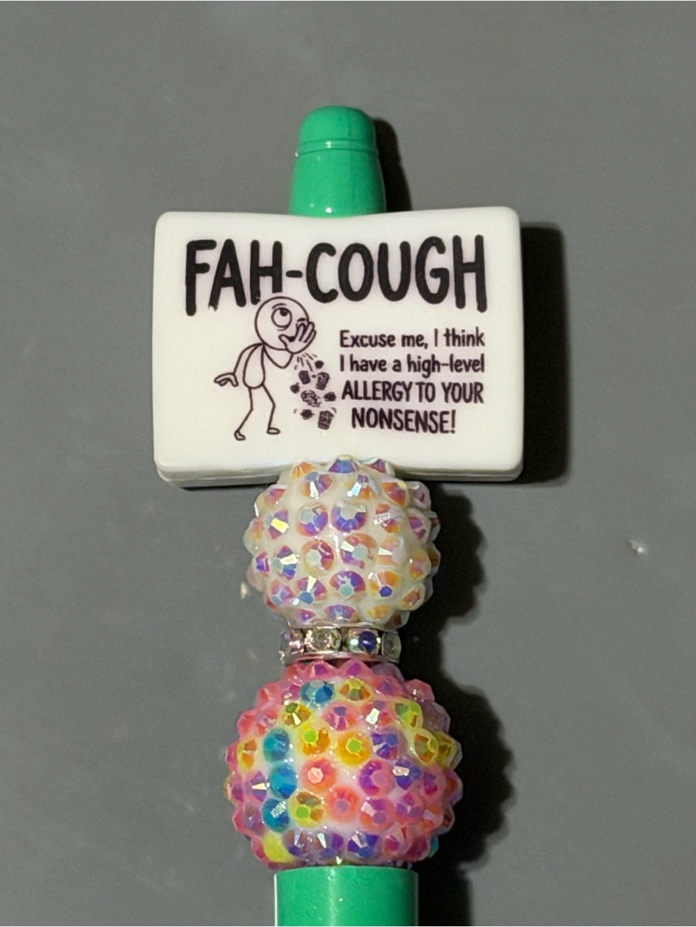 Fah-Cough funny pen - Picture 3 of 3